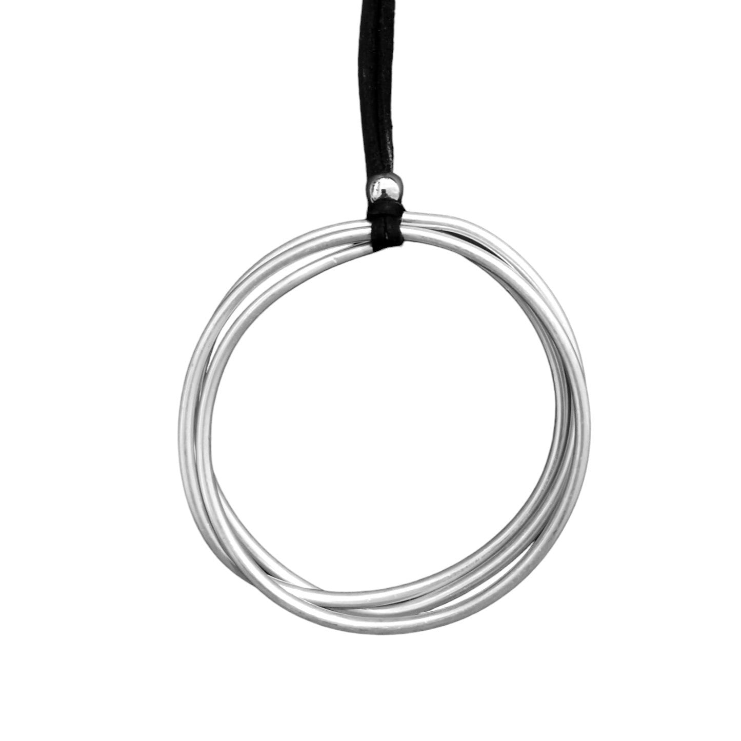Collana in alluminio Cerchio